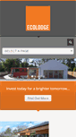Mobile Screenshot of ecolodge.ie